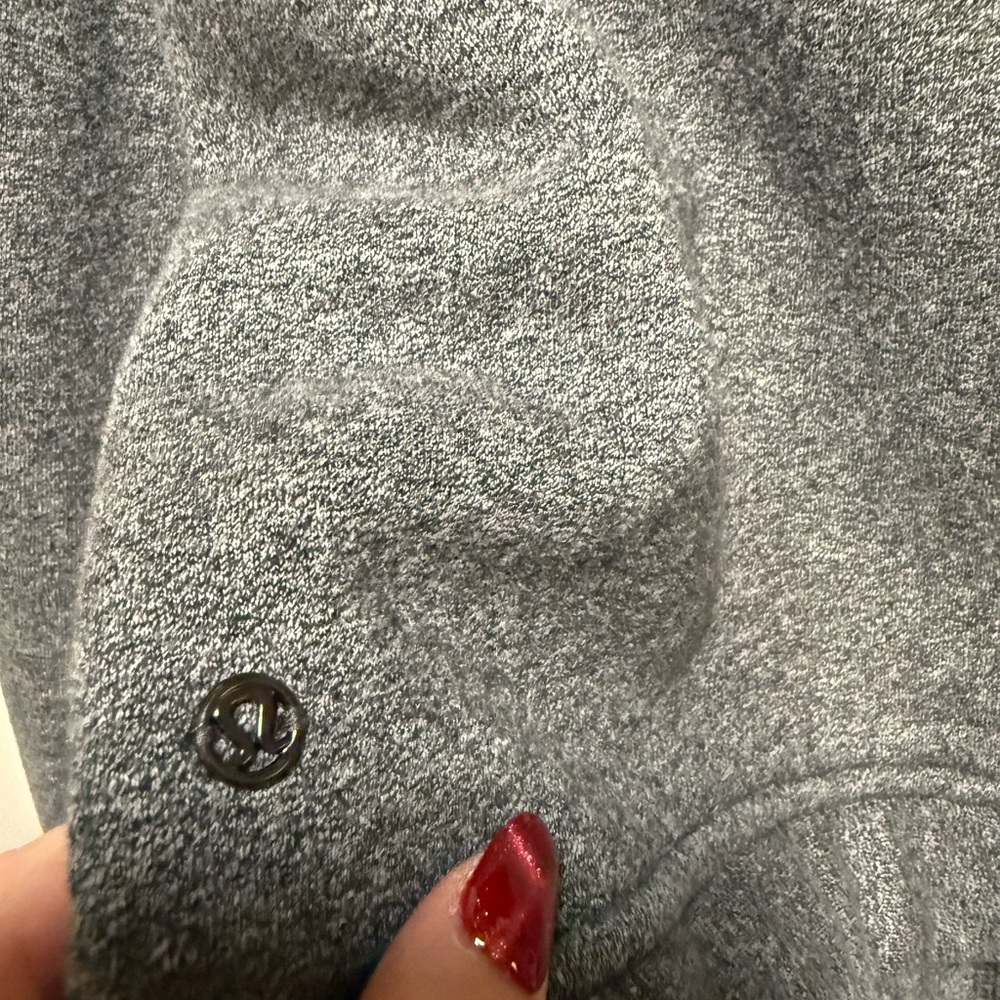 lululemon Après It All 2-in-1 Fleece Hooded Jacket Zip-Off Bottom – Size 10 - Picture 9 of 10